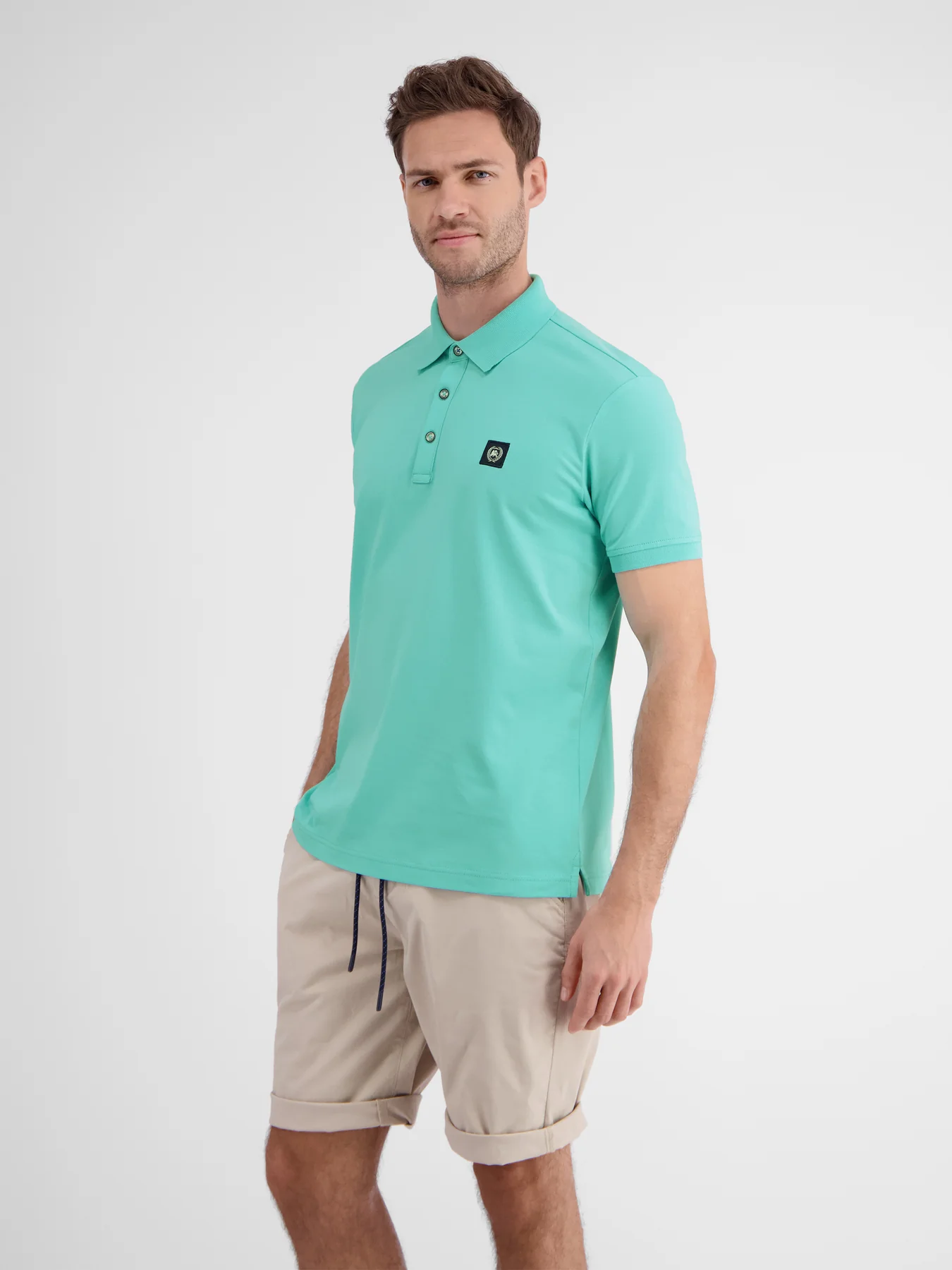 Lerros 2453261 Men Polo (Iced mint 410) 2025