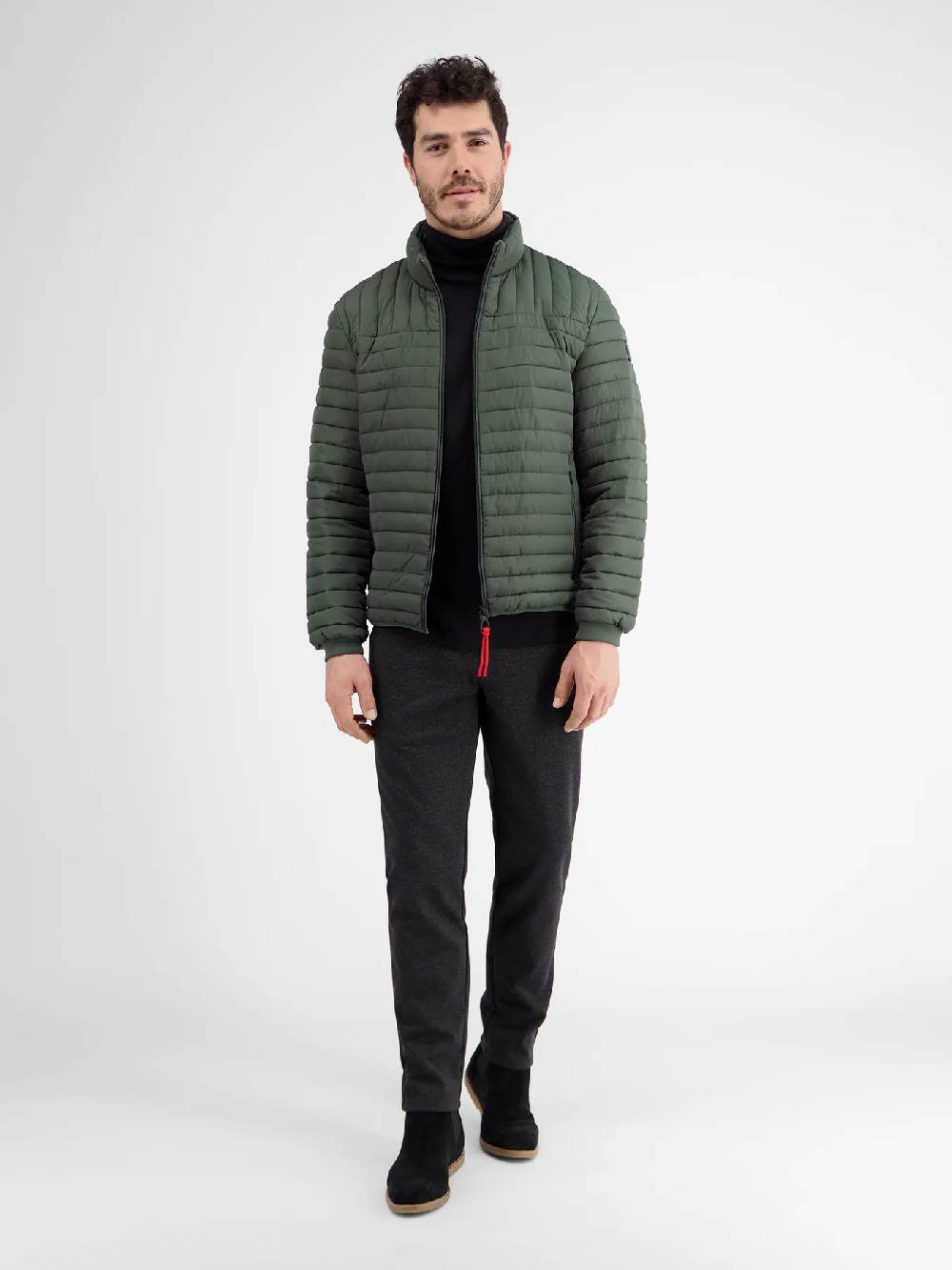 Lerros 2007040 LICHTGEWICHT BLOUSON (618 MINERAL GREEN MELANGE) Neueste Mode