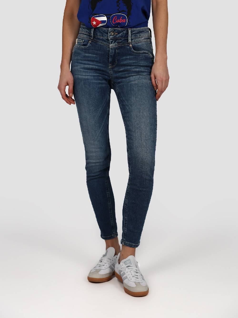 M.O.D ELLEN Skinny Fit - (3952 Acer Blue) Clearance-Verkauf