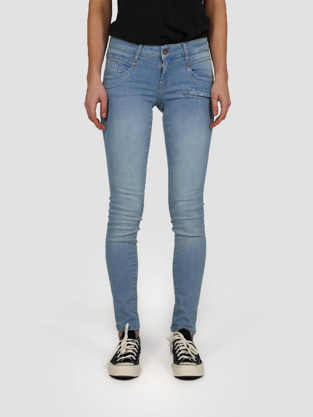 M.O.D SUZY Skinny Fit Admin Blue Kostenloser Versand international