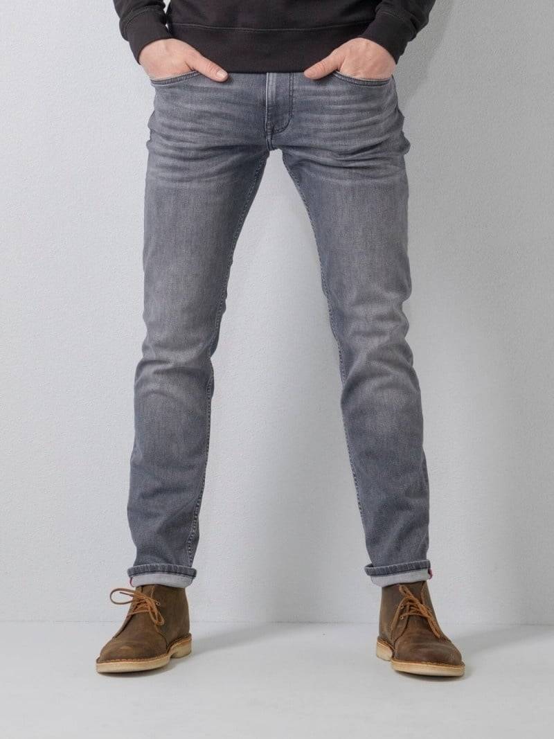 Petrol RUSSEL - Men Denim Tapered (9700 Grey) VIP-Rabatte