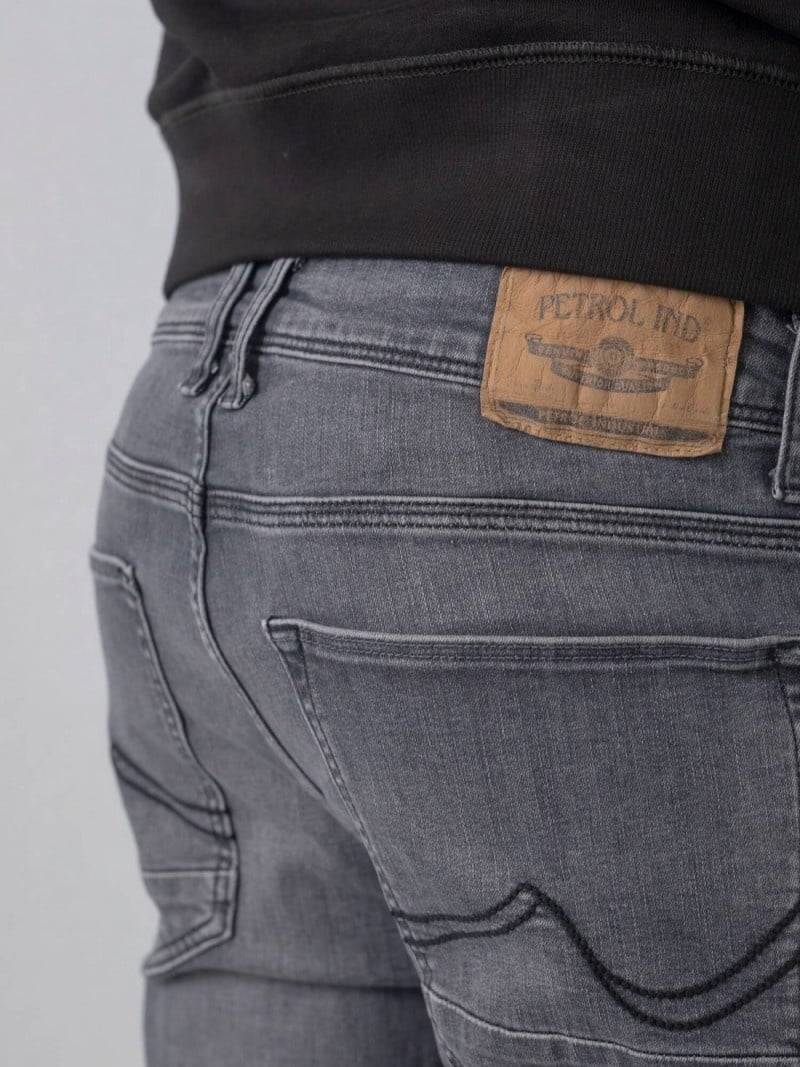 Petrol RUSSEL - Men Denim Tapered (9700 Grey) VIP-Rabatte