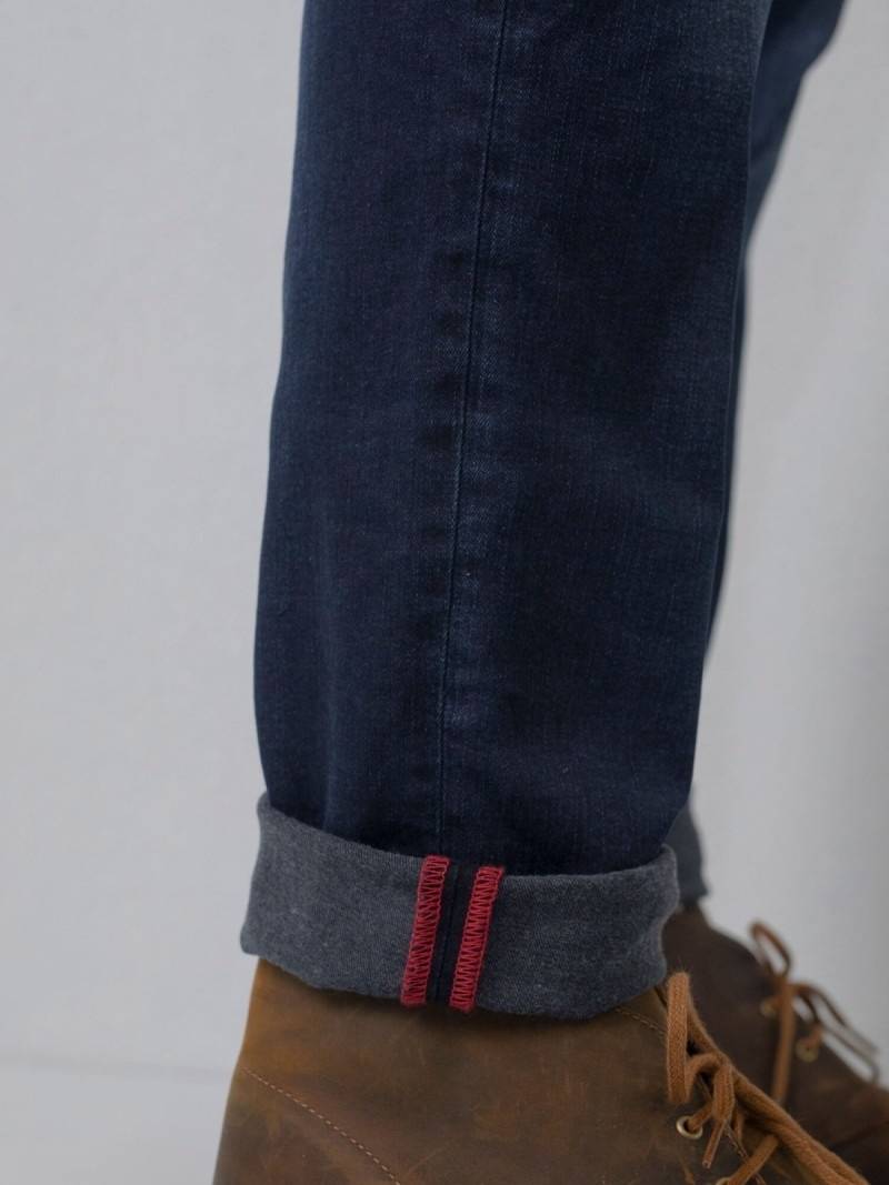 Petrol RUSSEL - Men Denim Tapered (5803 Dark faded) Letzte 2 Tage