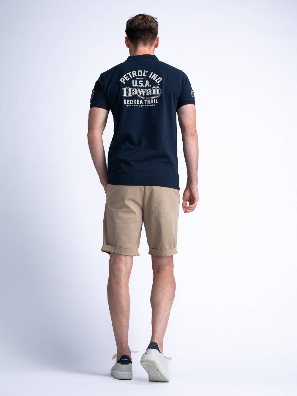 Petrol Men Shorts Chino M-1040-SHO504 (7130 Light Tan) Schlussverkauf