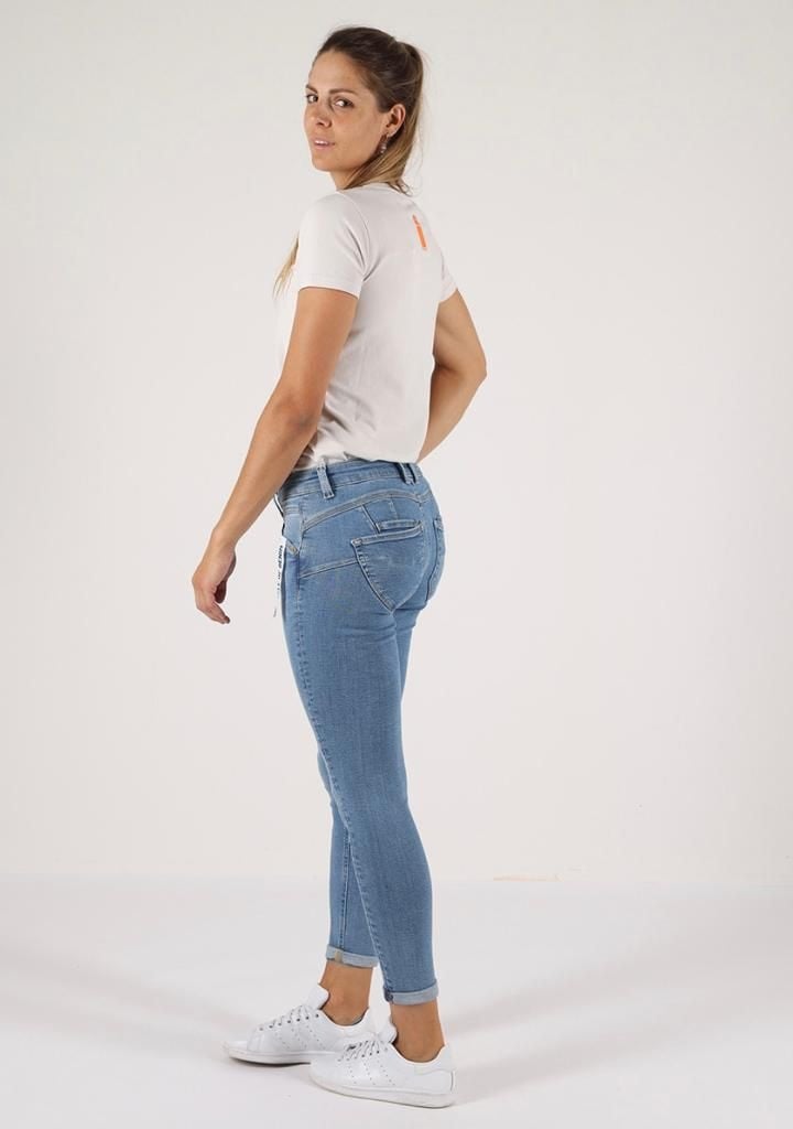 M.O.D ELLEN Skinny Raking Blue 50% Rabatt für begrenzte Zeit