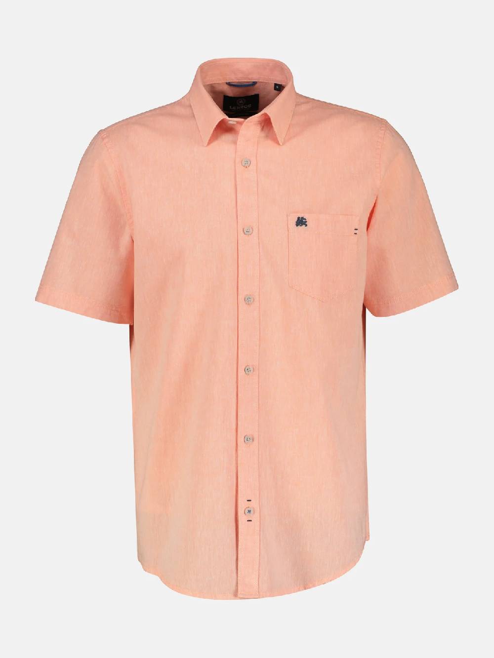 Lerros 2442010 CASUAL KATOENEN LINNEN OVERHEMD (927 MELLOW PEACH) Günstig kaufen
