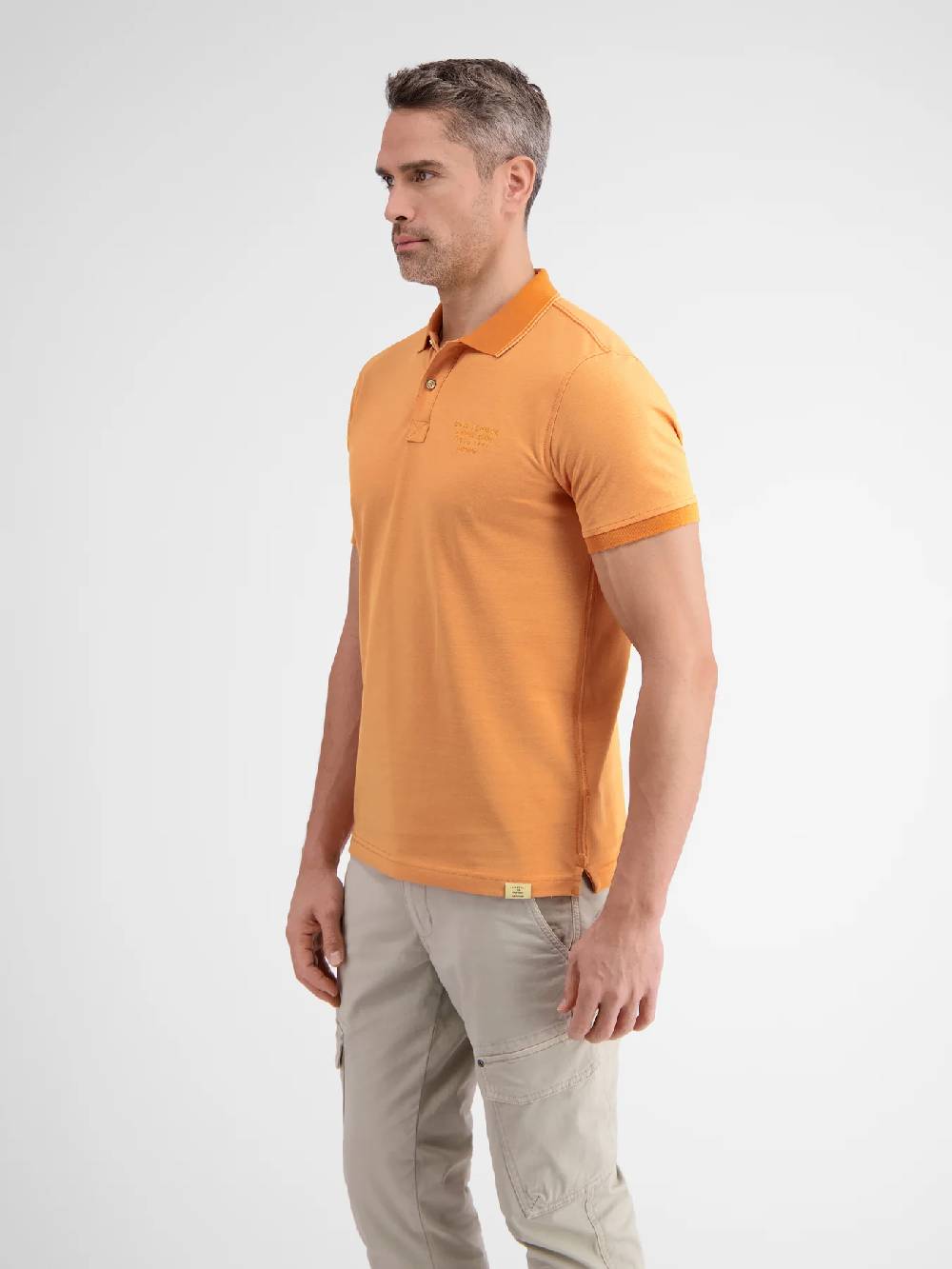 Lerros 2433239 TWEEKLEURIGE POLO (927 MELLOW PEACH) Black Friday