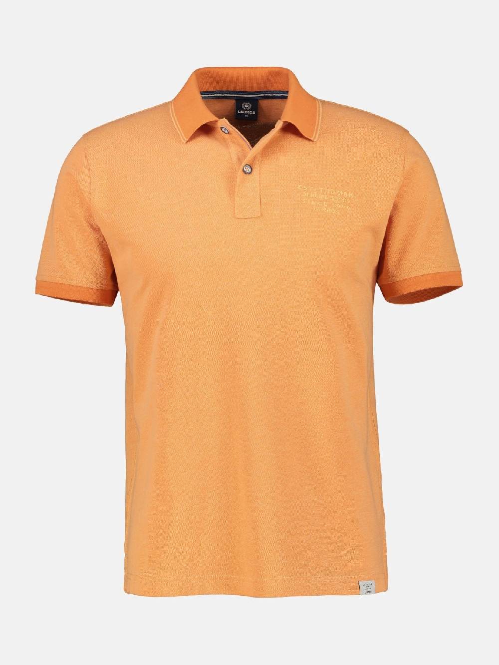 Lerros 2433239 TWEEKLEURIGE POLO (927 MELLOW PEACH) Black Friday