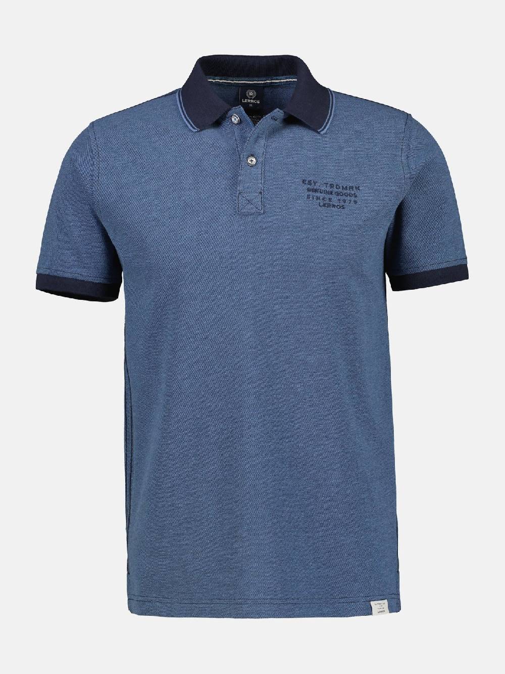 Lerros 2433239 TWEEKLEURIGE POLO (485 CLASSIC NAVY) Cyber Monday