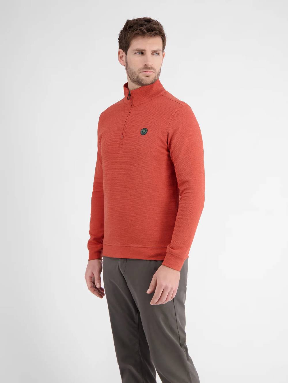 Lerros 2424402 SWEATTROYER (327 DEEP CORAL RED) Weihnachtsangebot