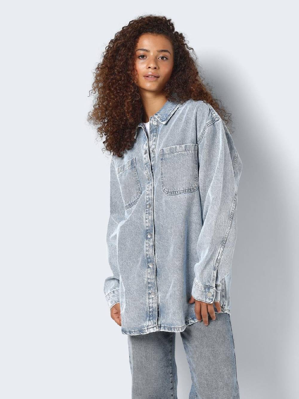 NOISY MAY NMALVA L/S DENIM SHACKET Nur für heute