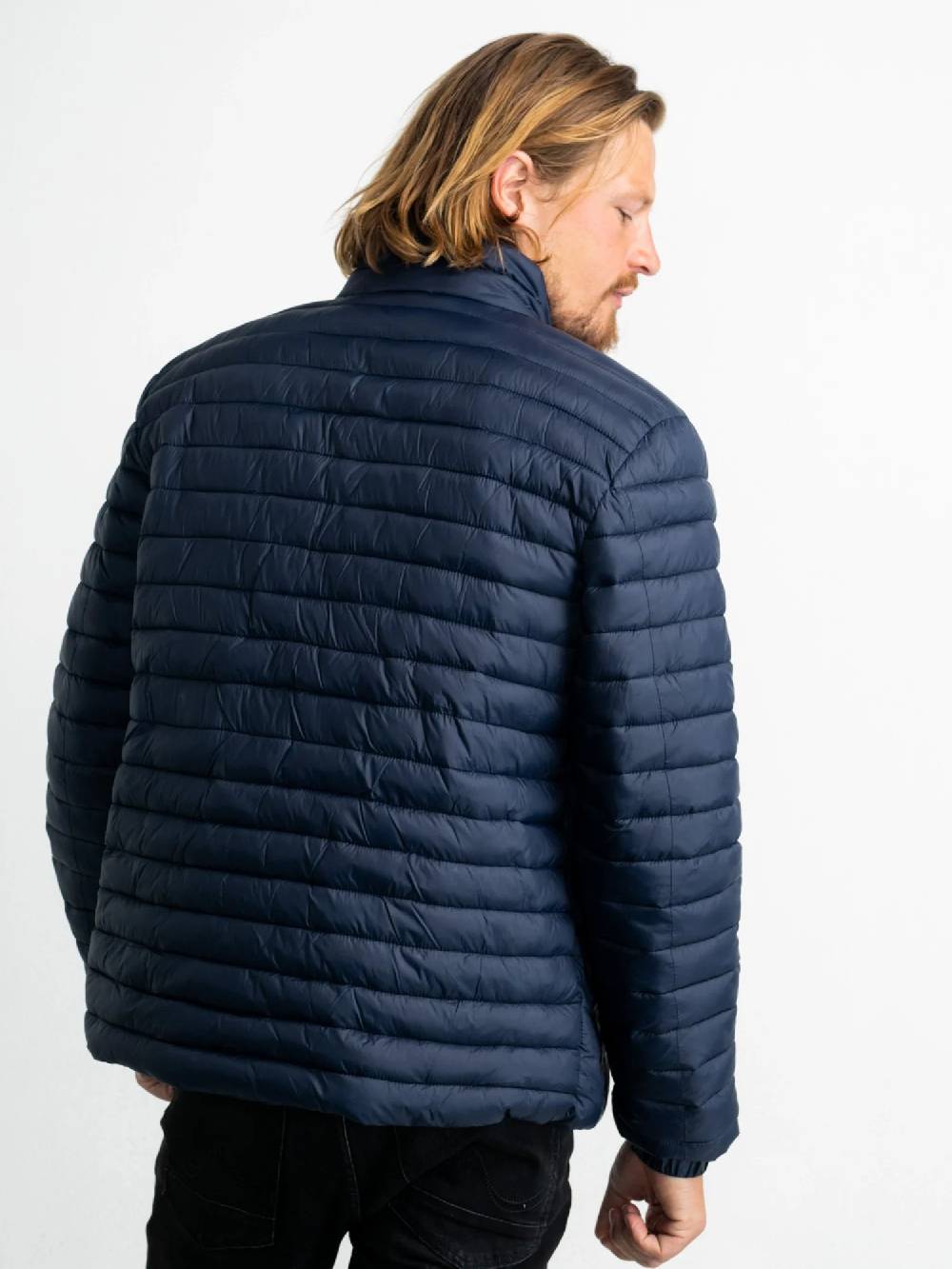 Petrol M-3020-JAC101 - Men Jacket Padded (5107 Dark Sapphire) Kostenloser Versand international