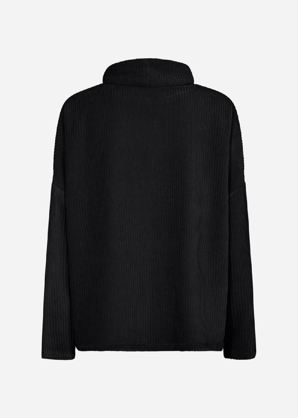 Soya Concept SC-HEATHER 1 BLOUSE (9999 BLACK) Im Verkauf