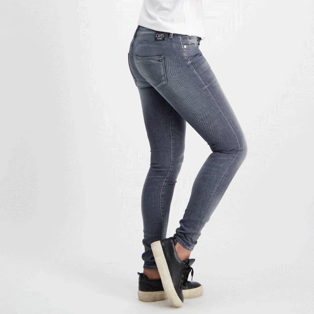 Cars Jeans CELESTA Skinny Den.GREY USED Outlet