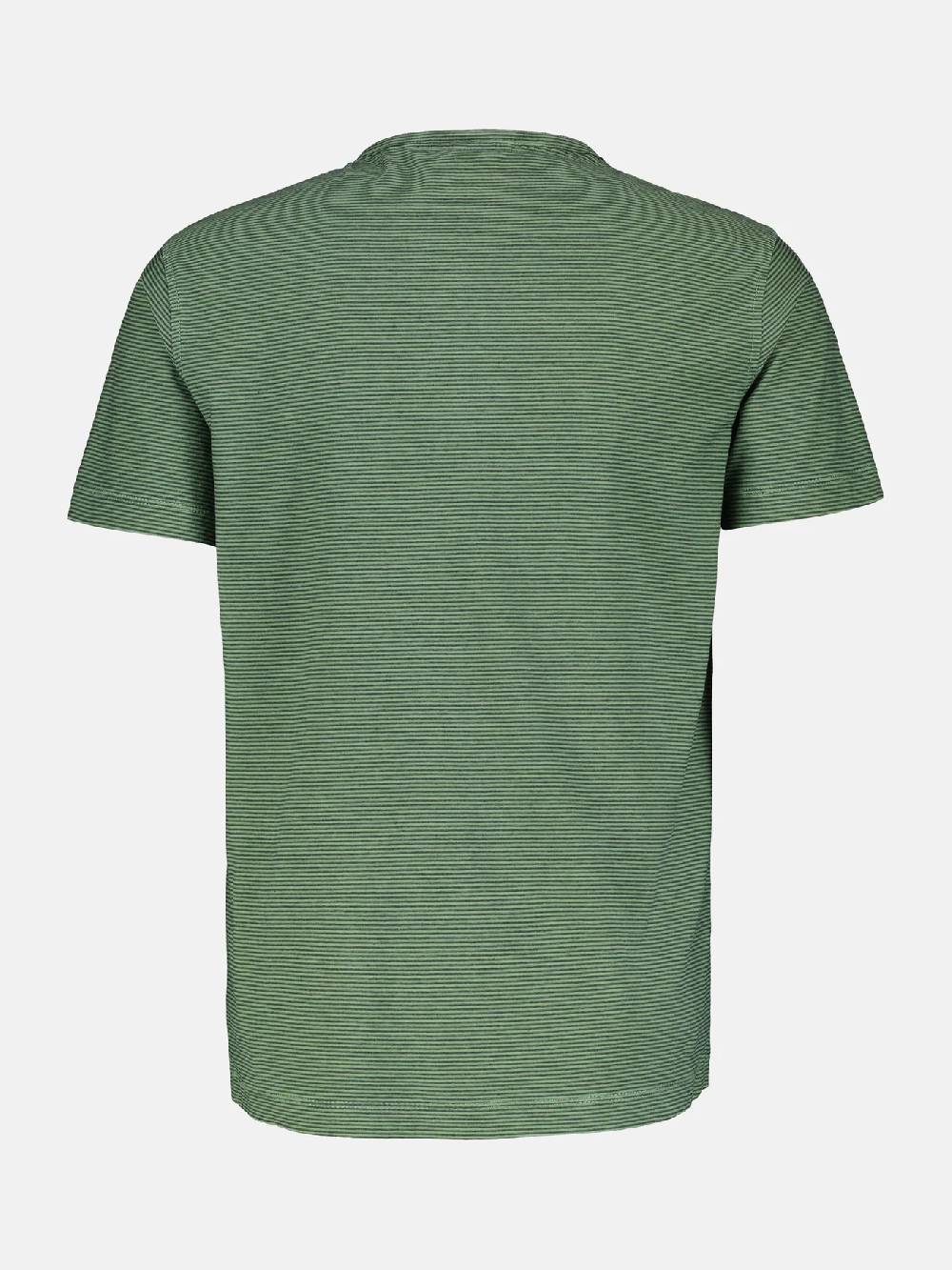 Lerros 2423910 GESTREEPT SERAFINO OVERHEMD (612 SAGE GREEN) JETZT KAUFEN