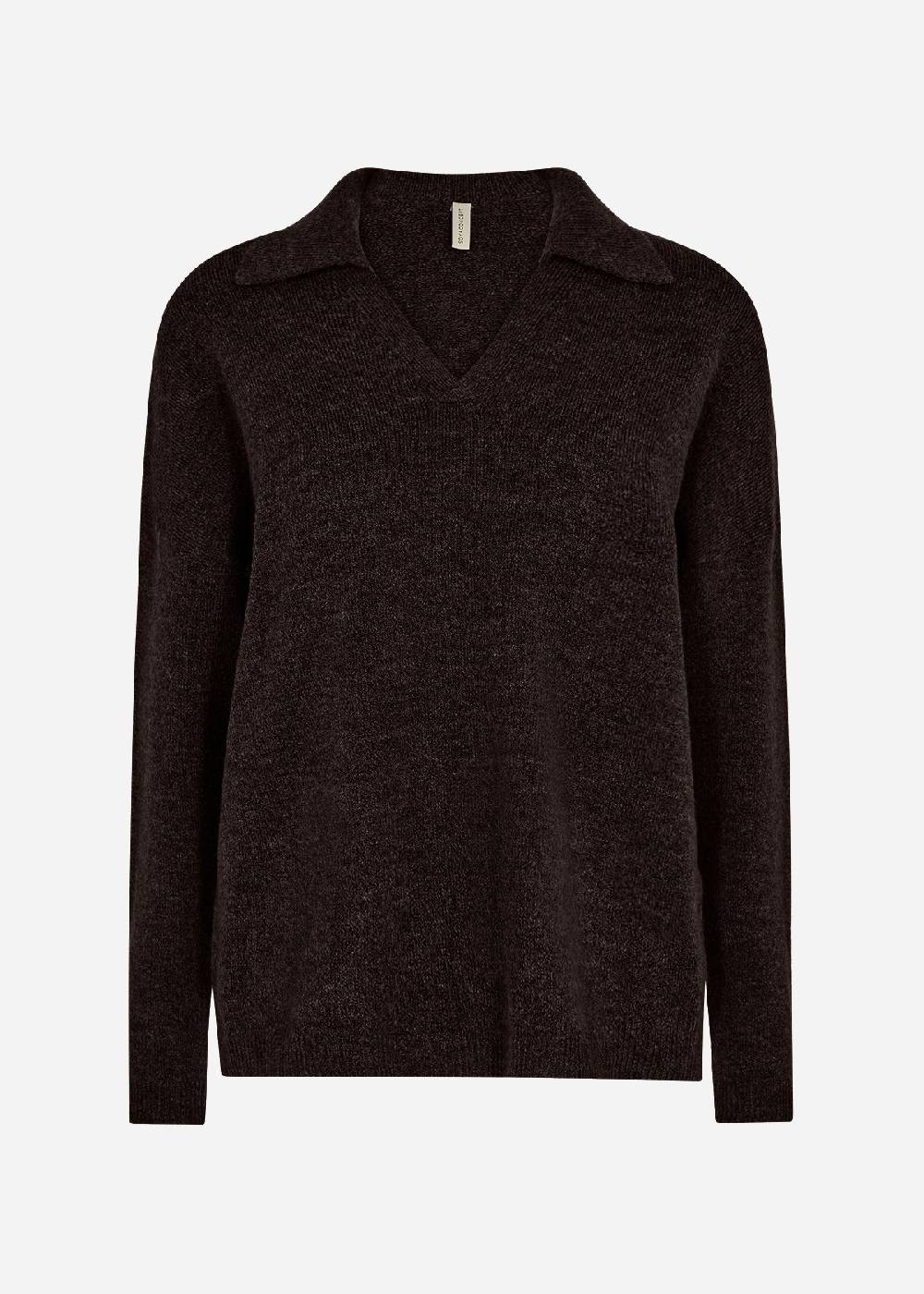 Soya Concept SC-NESSIE 44 PULLOVER (98910 COFFEE BEAN MELANGE) Kauf eins, bekomm eins gratis