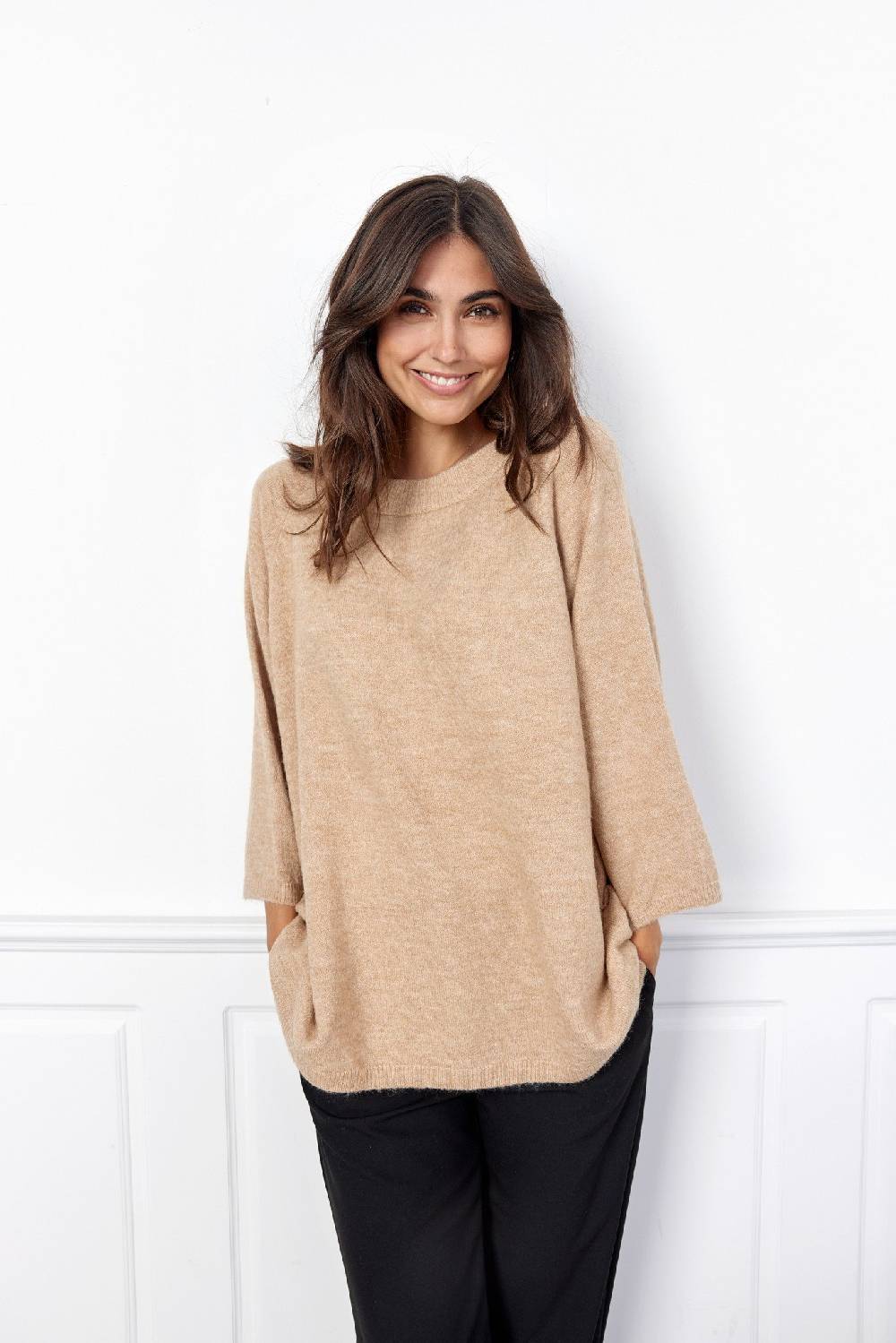 Soya Concept SC-NESSIE 40 PULLOVER (98205 SAND MELANGE) Riesige Ersparnisse