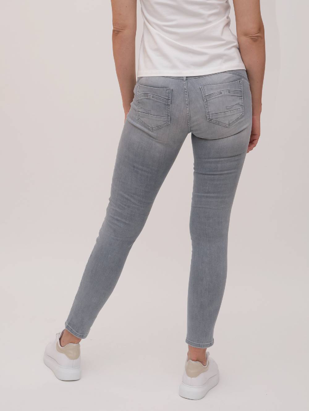M.O.D SUZY Skinny Fit Hippo Grey Neueste Stile