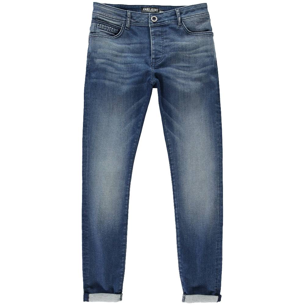 Cars Jeans DUST Super Skinny Blue Coated (56) Zeitbegrenzte Promotion