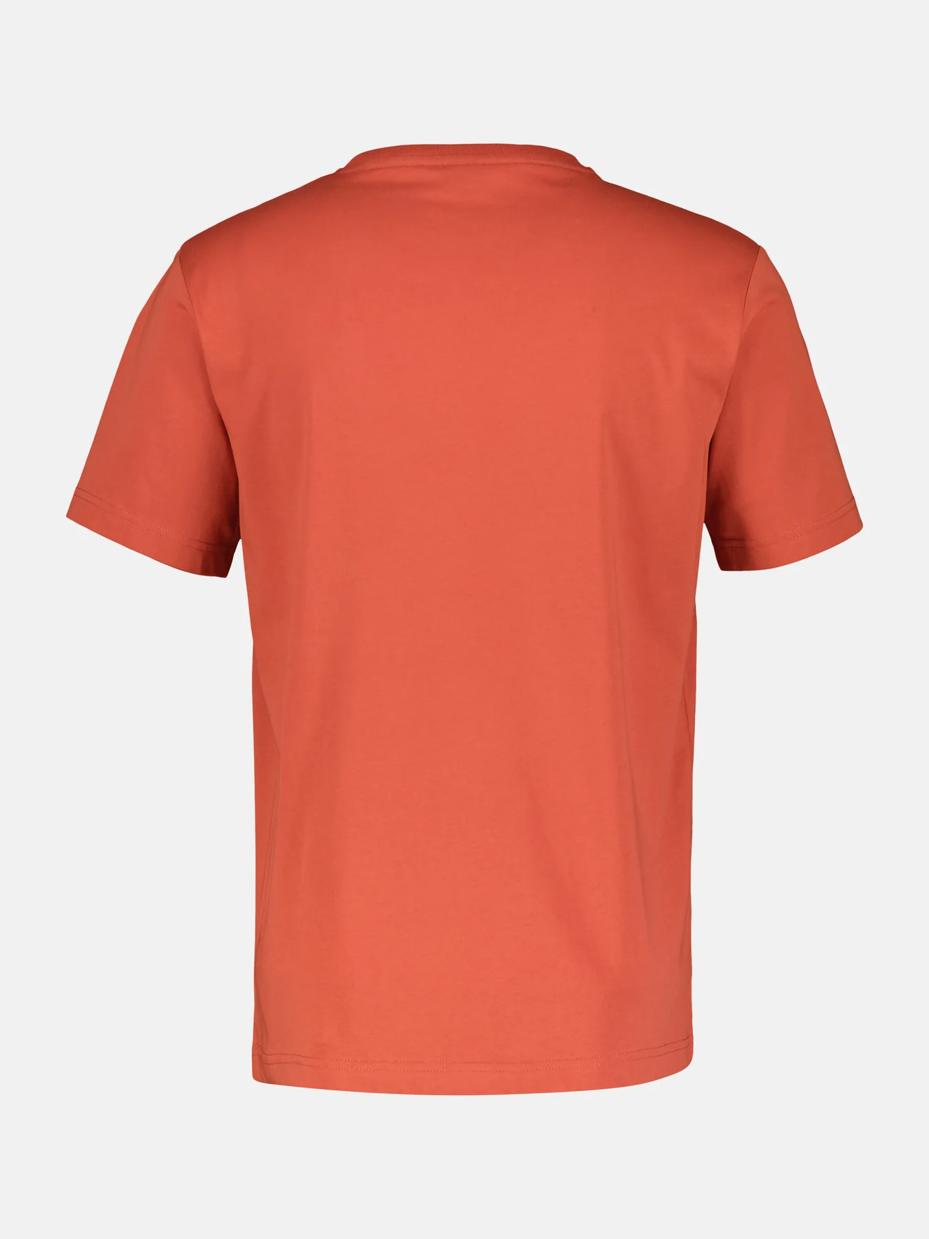 Lerros 2423005 EFFEN T-SHIRT PRINT OP DE BORST (327 DEEP CORAL RED) Black Friday Preise