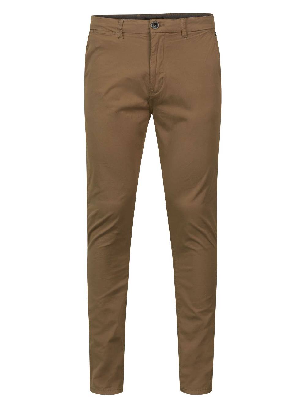 Petrol M-1030-Tro583 - Men Non Denim Chino (7125 Concrete Brown) VIP-Rabatte
