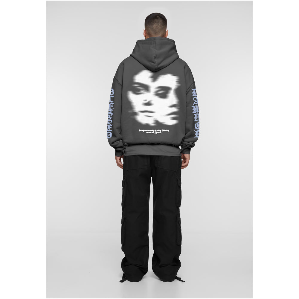 MJ Gonzales Heavy Oversized Hoody – Damned or Blessed Lagerräumung