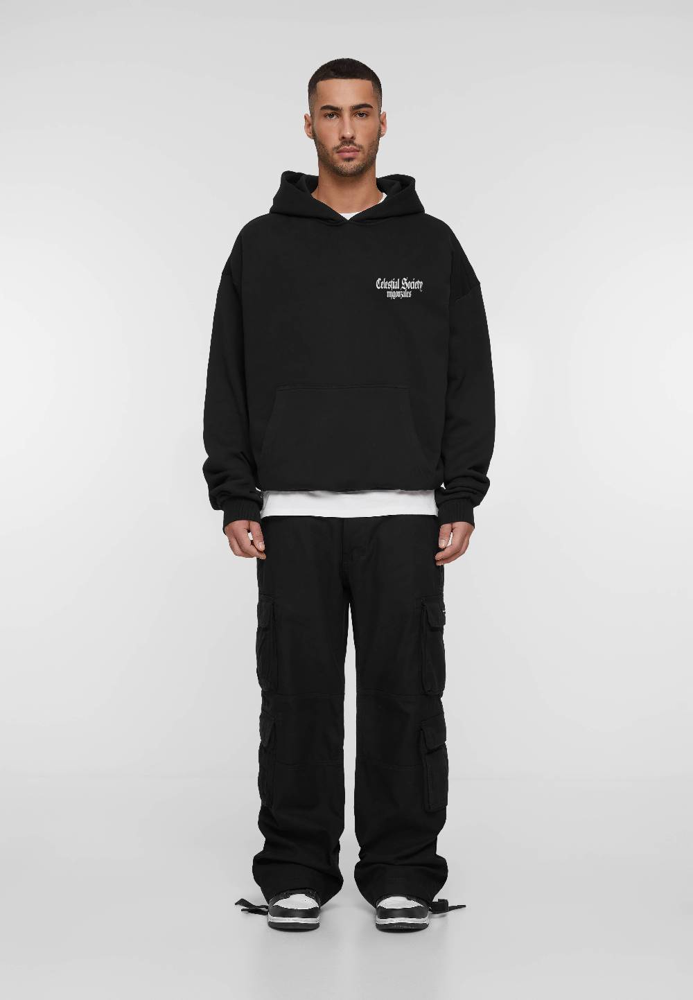 MJ Gonzales Oversized Hoody - Royal Angelic Neueste Mode