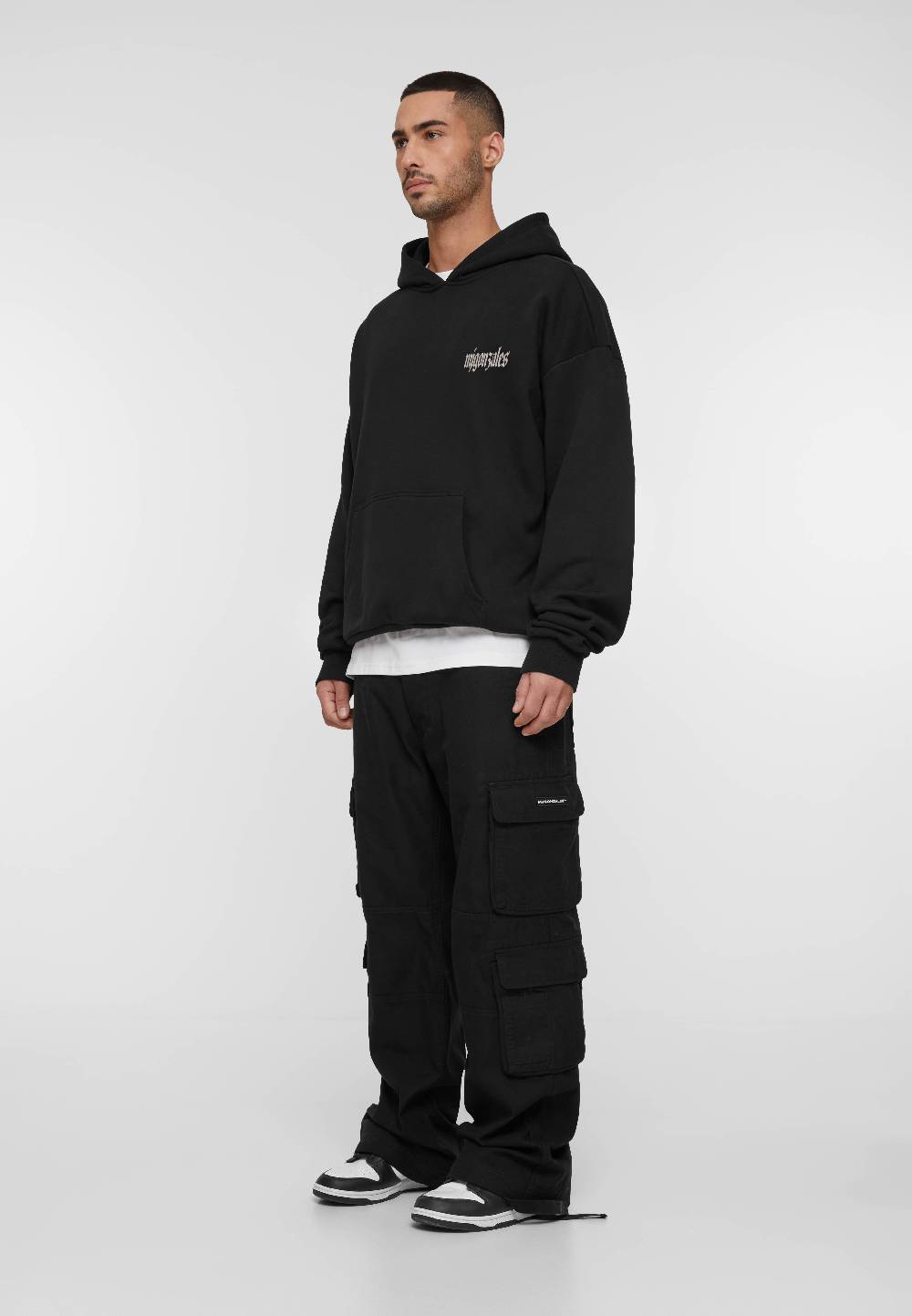 MJ Gonzales Oversized Hoody - Royal Angelic Neueste Mode