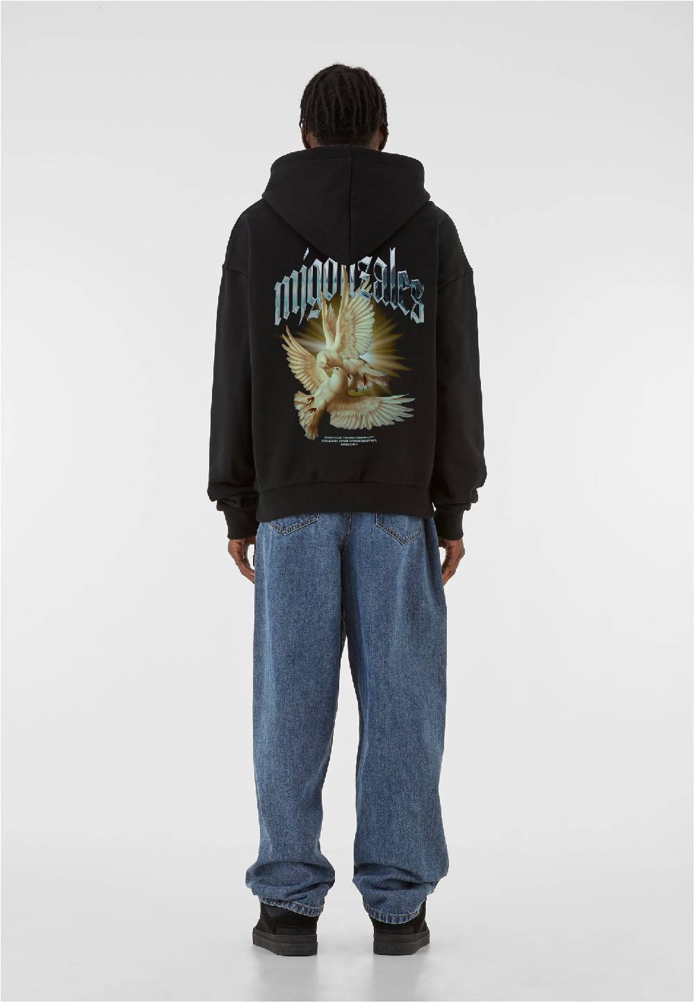 MJ Gonzales SPIRIT x MJG HEAVY OVERSIZED HOODY Exklusive Angebote
