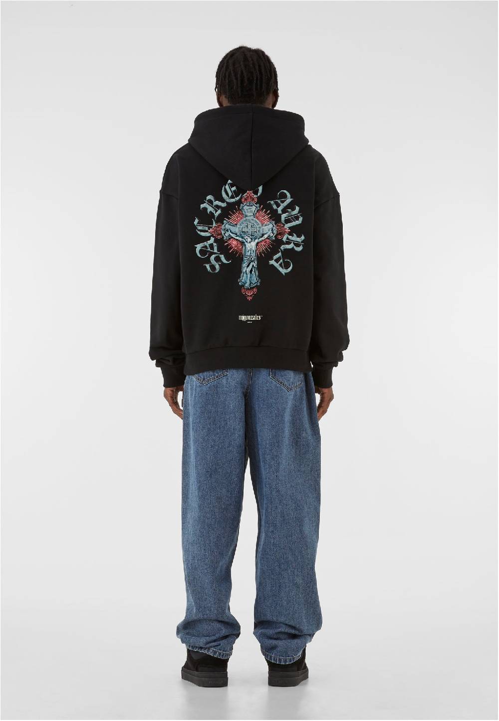 MJ Gonzales CROSS x MJG HEAVY OVERSIZED HOODY Große Rabatte