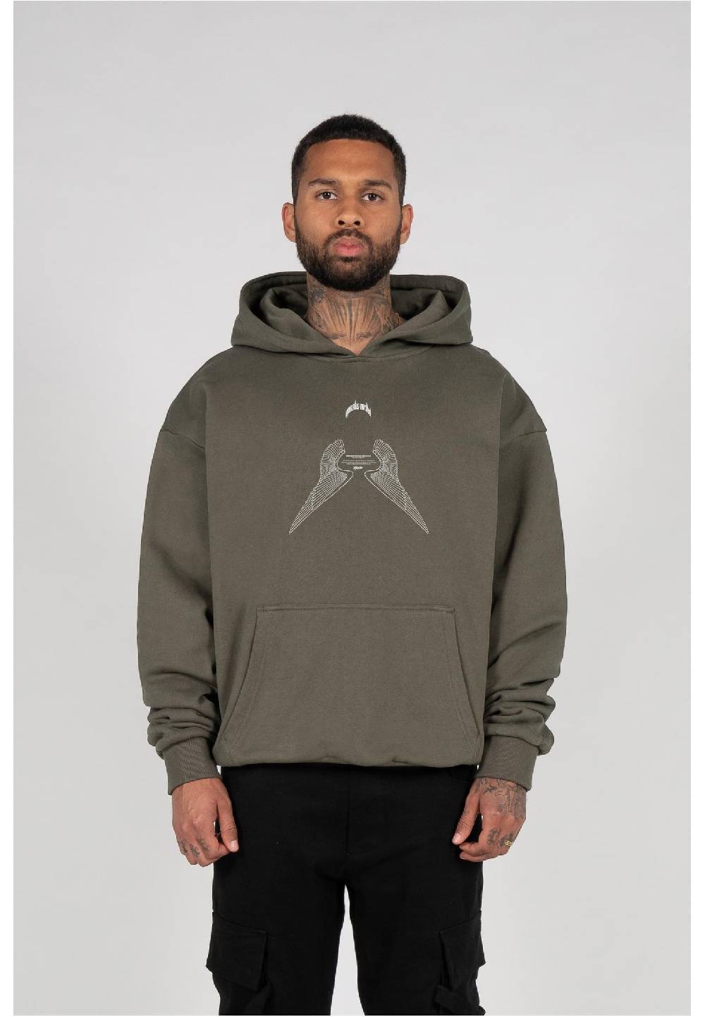 MJ Gonzales HIGHER THAN HEAVEN V.5 with Ultra Heavy Hoody Begrenzte Freigabe