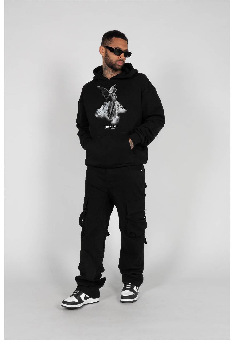 MJ Gonzales ANGEL Heavy Hoody Oversized Essentials V.4 Letzte 2 Tage