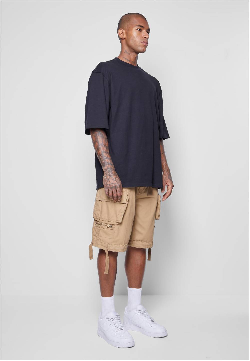 MJ Gonzales Cargo Shorts Multi Pocket Clearance-Verkauf