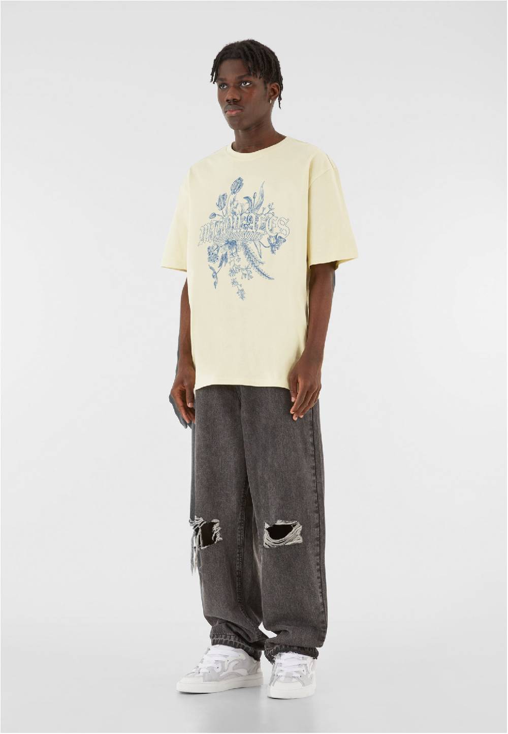 MJ Gonzales Heavy Oversized Tee Renaissance Bloom zollfrei