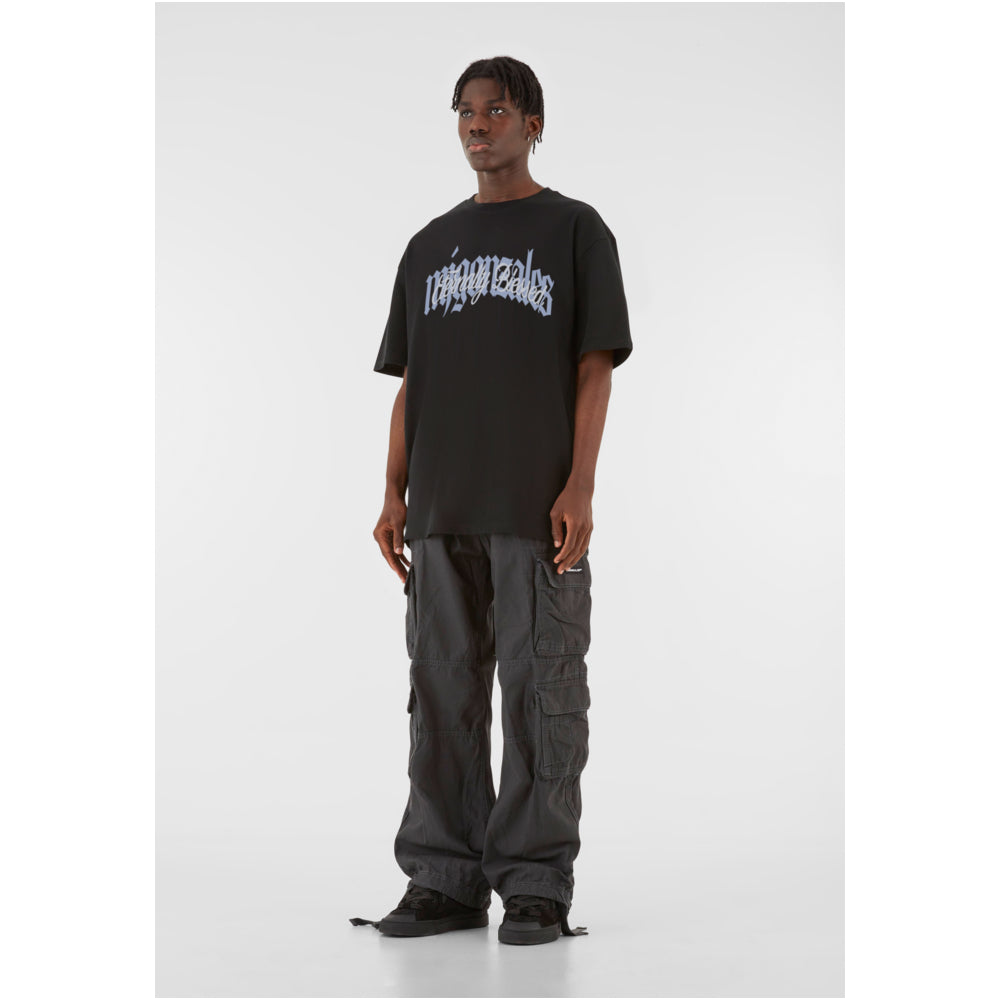 MJ Gonzales Heavy Oversized Tee – Eternally Blessed Logo Auslauf