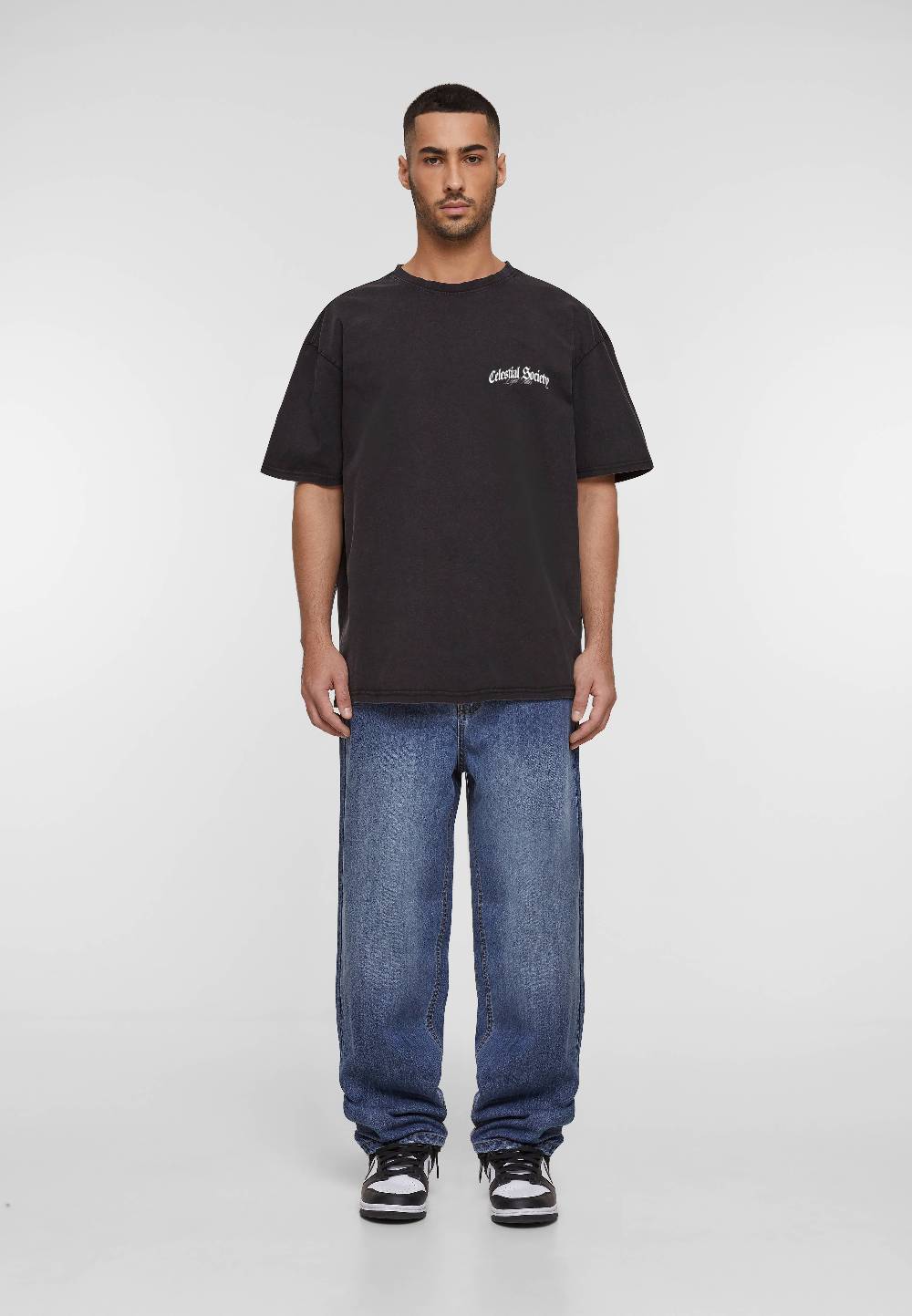 MJ Gonzales Oversized Acid Washed Tee - Angel’s Triad Hotsell