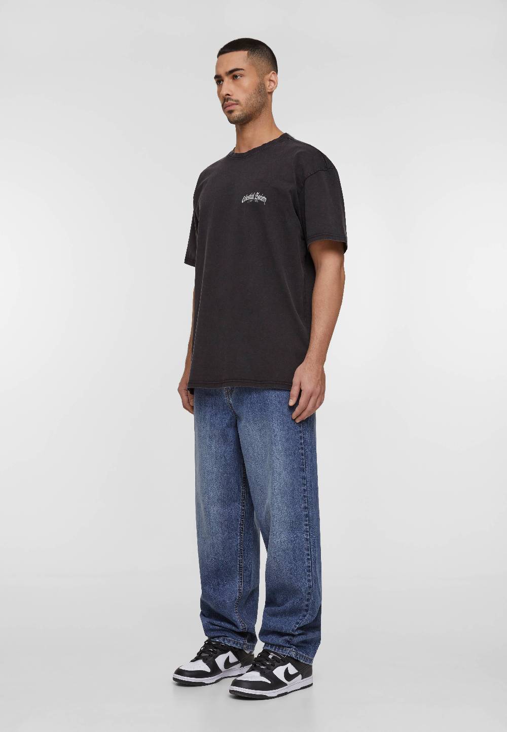 MJ Gonzales Oversized Acid Washed Tee - Angel’s Triad Hotsell