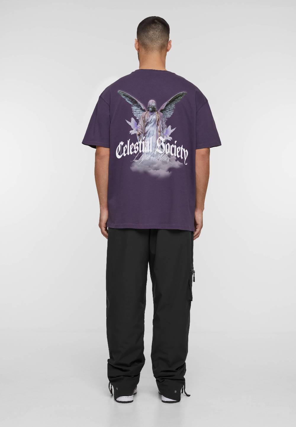 MJ Gonzales Oversized Tee - Divine Wings Schlussverkauf