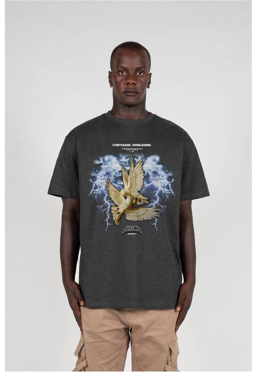 MJ Gonzales VINTAGE DREAMS V.1 Heavy Oversized Tee 2.0 Preisnachlass