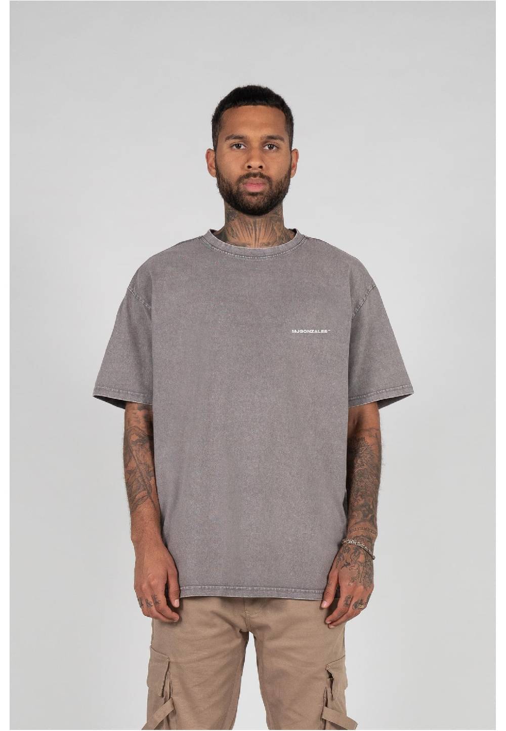 MJ Gonzales MJ GONZALES TM Acid Washed Heavy Oversize Tee Lagerräumung