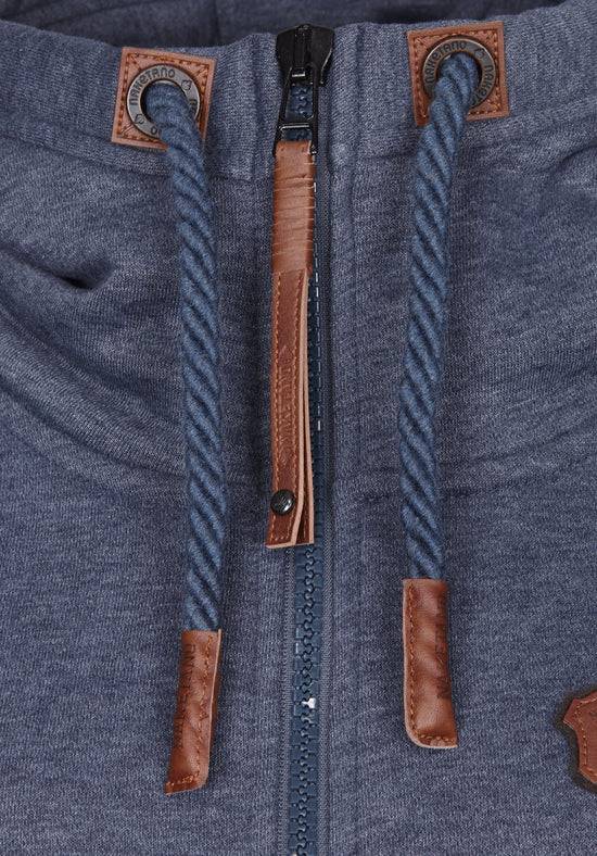 ﻿Naketano Brazzo - Indigo Blue Melange Vatertagsangebot
