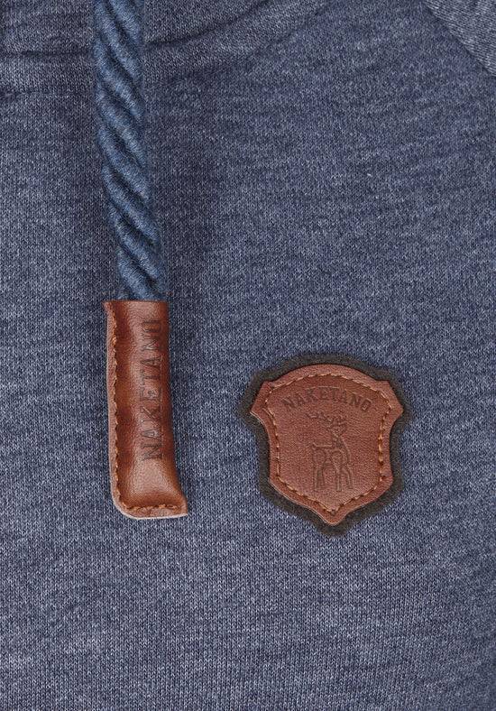 ﻿Naketano Brazzo - Indigo Blue Melange Vatertagsangebot