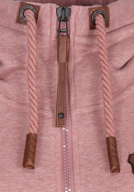 Naketano Brazzo - Schmutzmuschi Pink Melange Heißer Verkauf