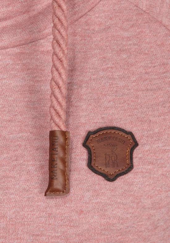 Naketano Brazzo - Schmutzmuschi Pink Melange Heißer Verkauf