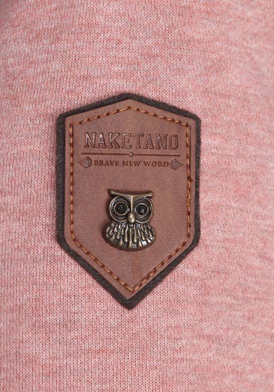 Naketano Brazzo - Schmutzmuschi Pink Melange Heißer Verkauf