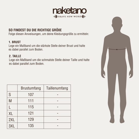 Naketano Rainerius - Indigo Blue Melange Letzte 3 Tage
