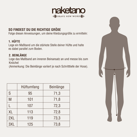 Naketano Schnellbumser 2.0 - Grey Melange Im Verkauf