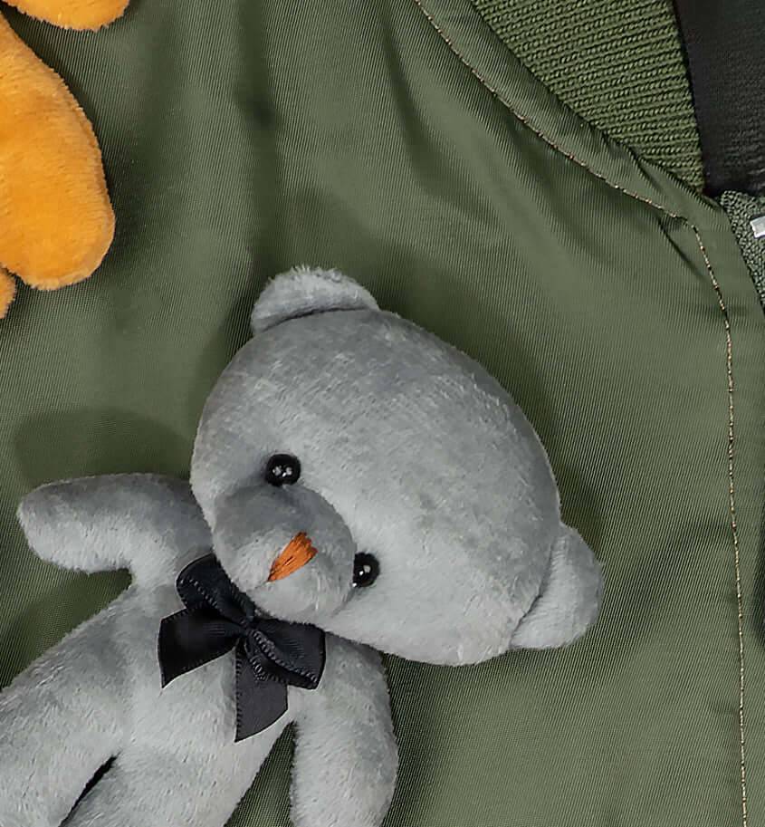 ﻿NIL+MON Bomber Jacket "Bear Gang" Vatertagsangebot
