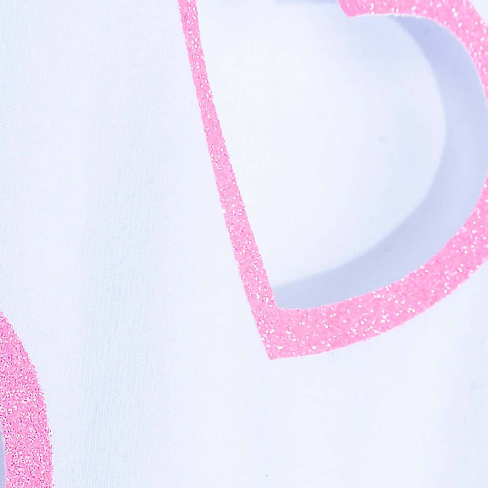 NIL+MON Oversize Tee "Flying Hearts" Neueste Mode