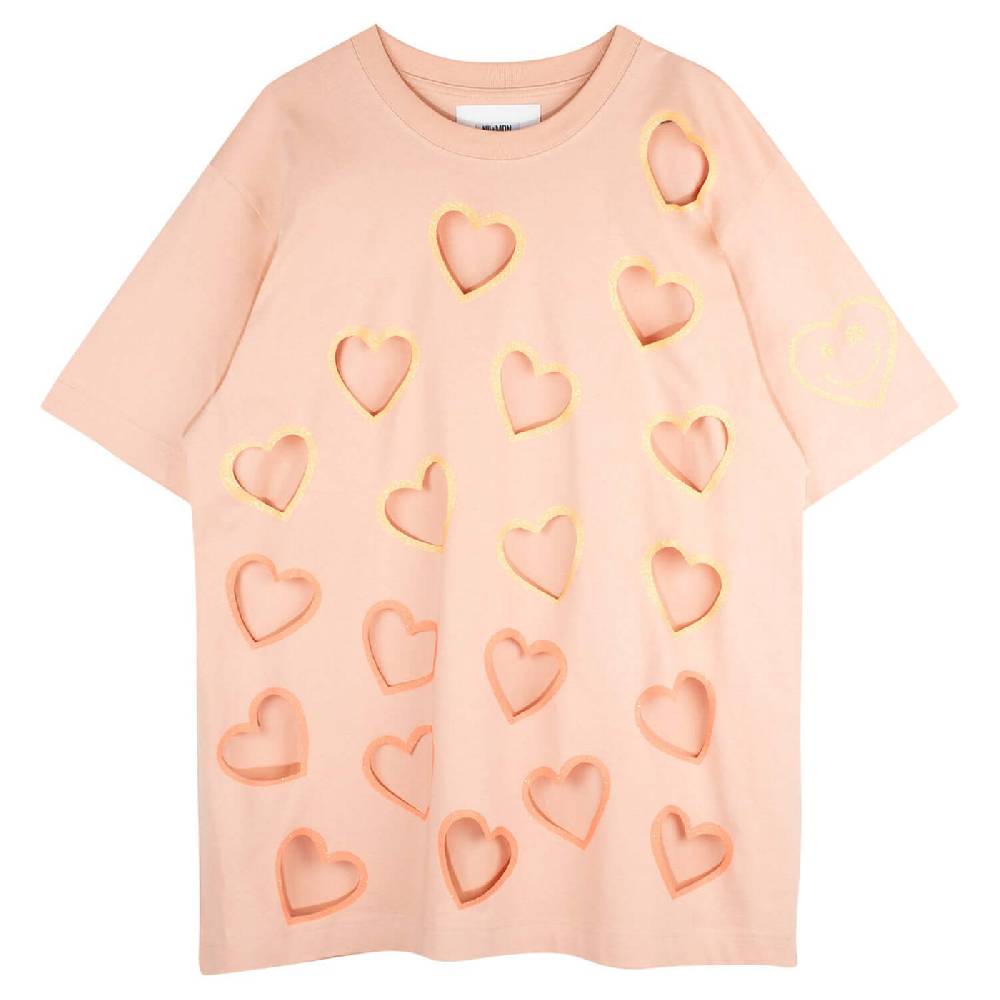 NIL+MON Oversize Tee "Flying Hearts" Online Outlet